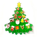 Adesivos de árvore de Natal decorativos destacáveis ​​para crianças em 3D
